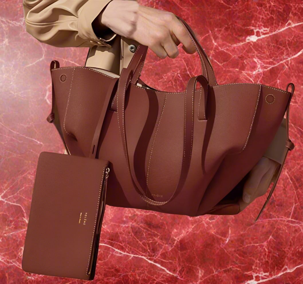 French structured leather bags (many options)