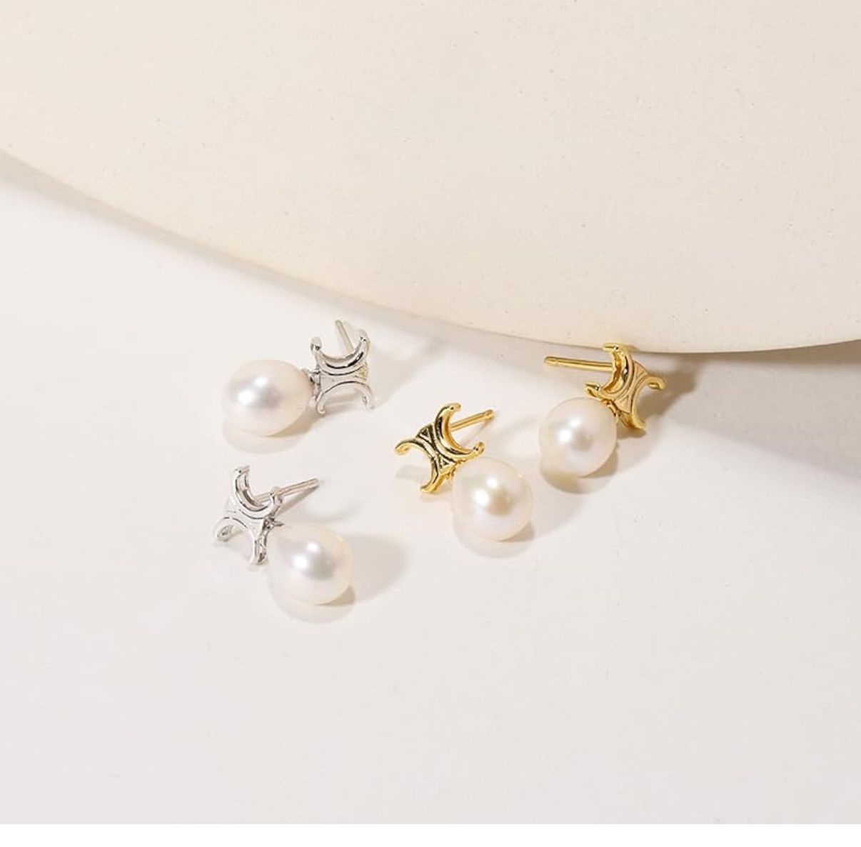 Assorted logo earrings and jewelry sets