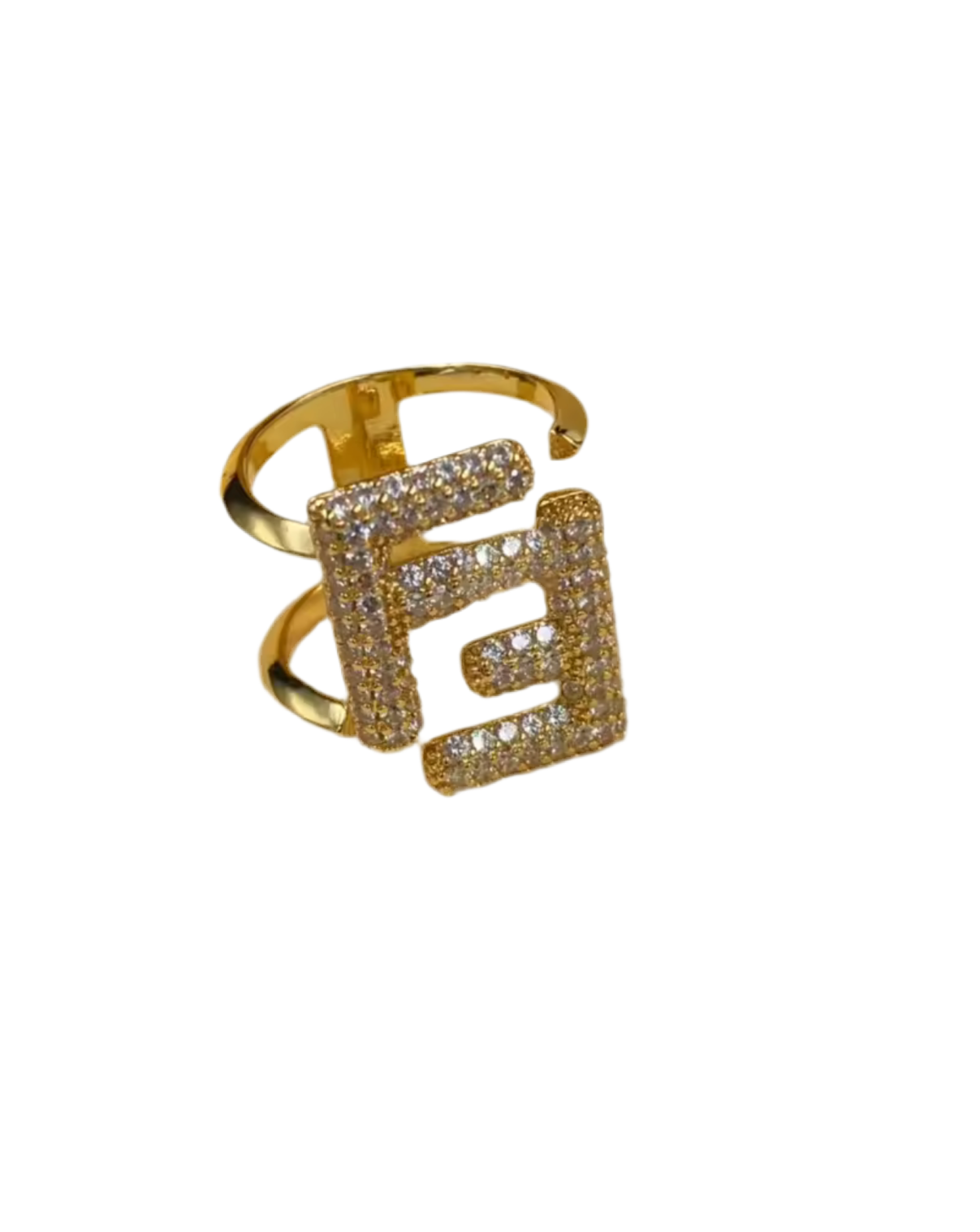 Beautiful inspired rings with logos and adjustable bands (large variety)