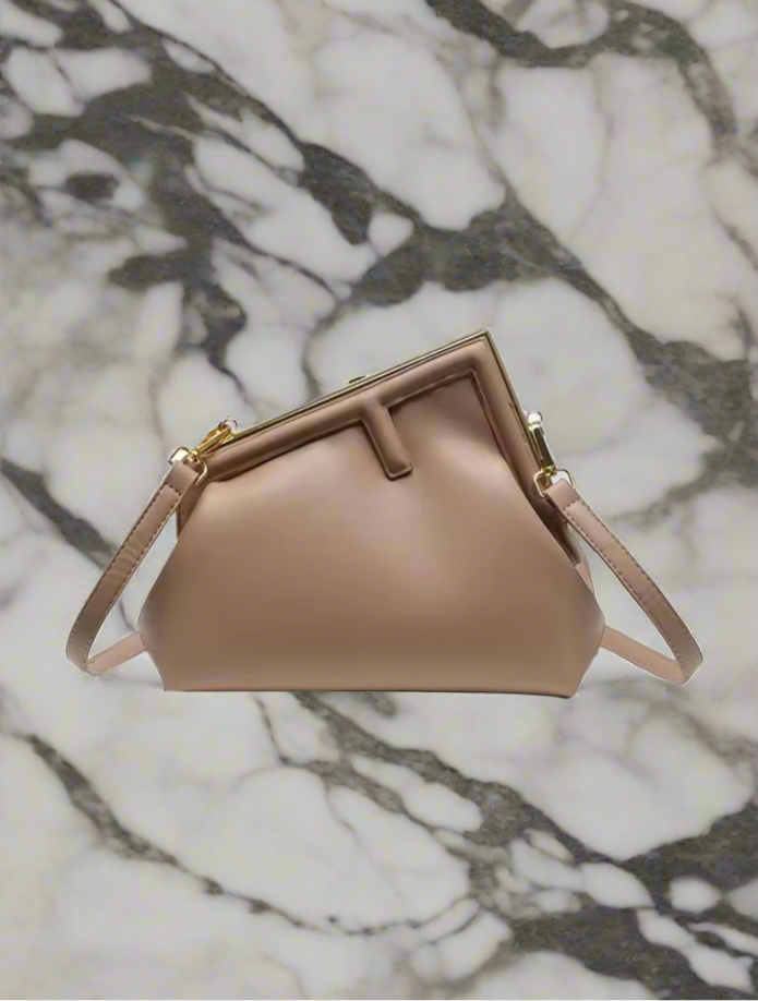Letter F Clutch / crossbody bag