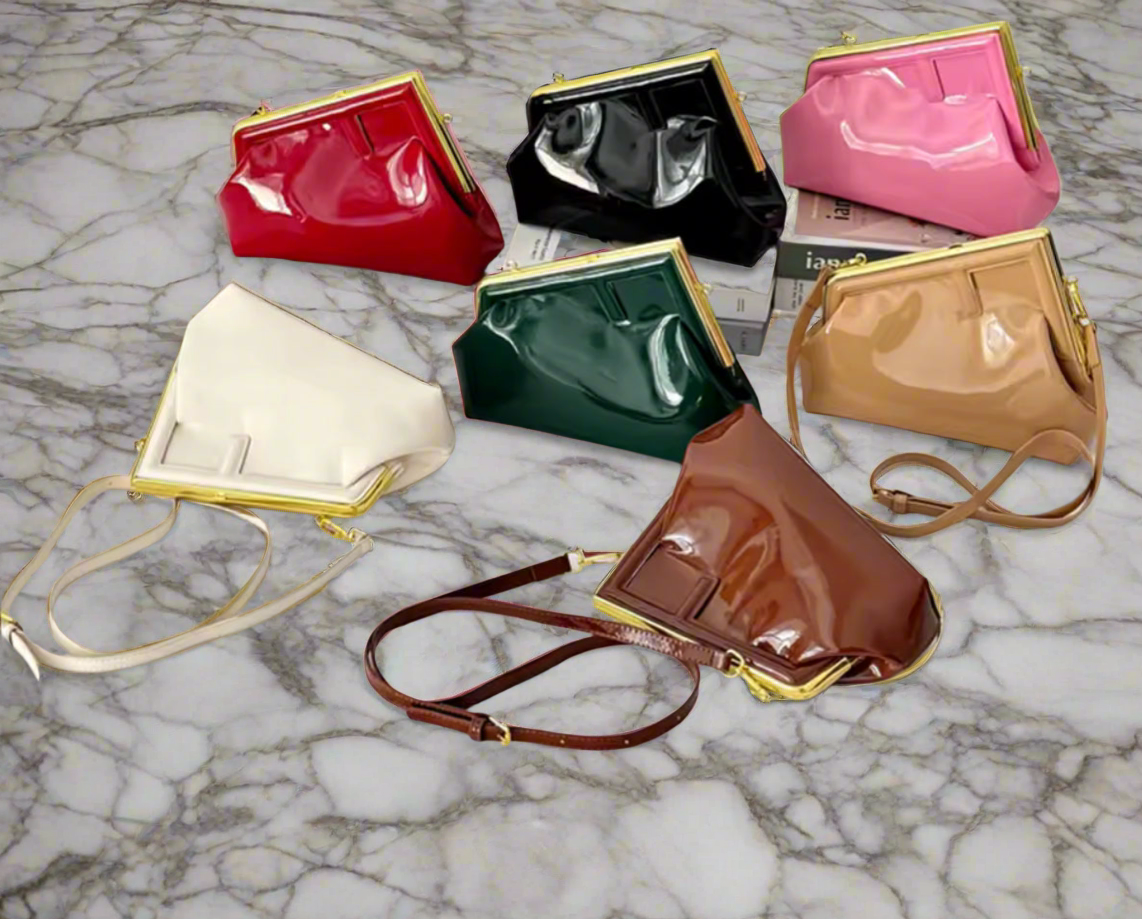 Letter F Clutch / crossbody bag