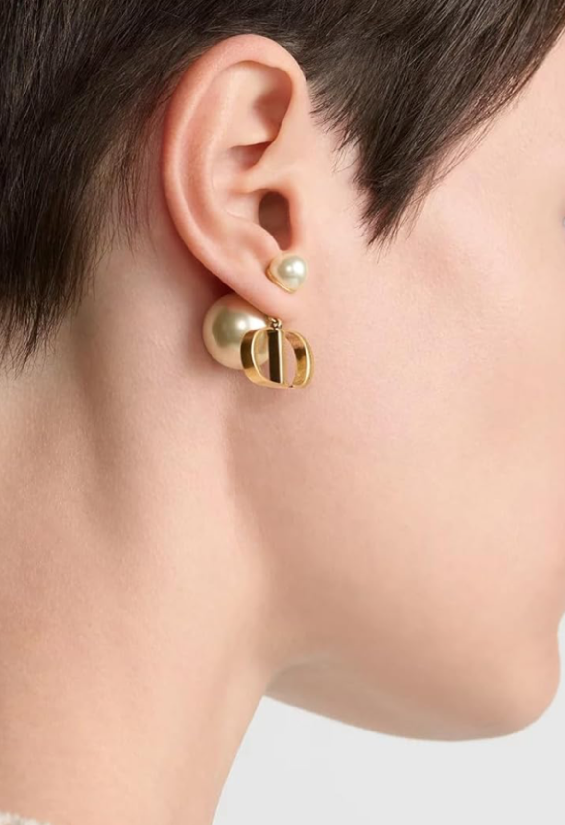Assorted logo earrings and jewelry sets