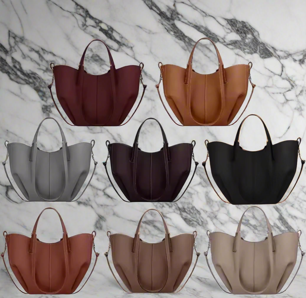 French structured leather bags (many options)