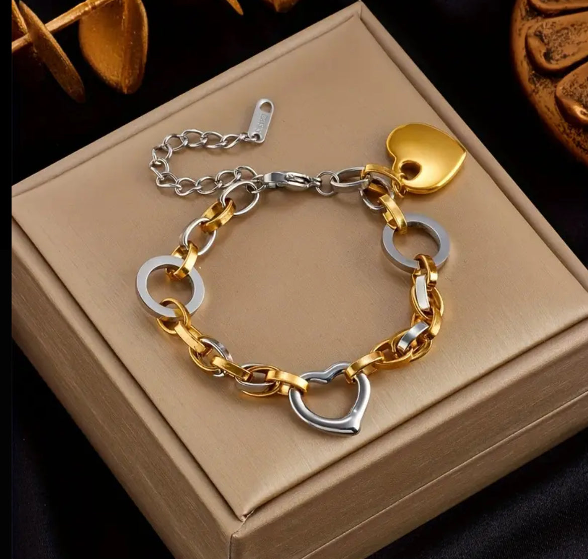 Braided Link Chain Bracelets