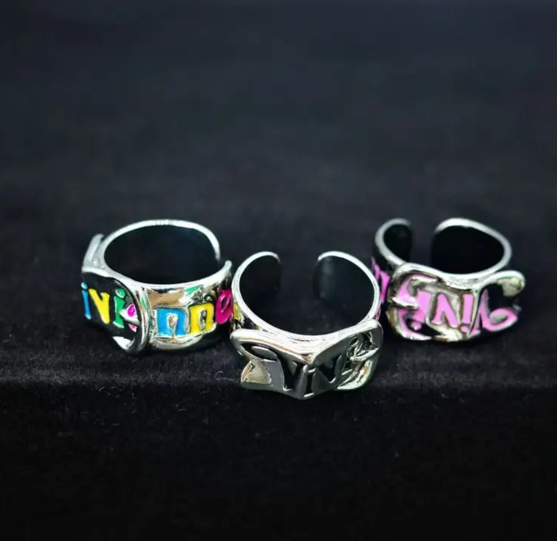 Stylish luxury brand rings (various)