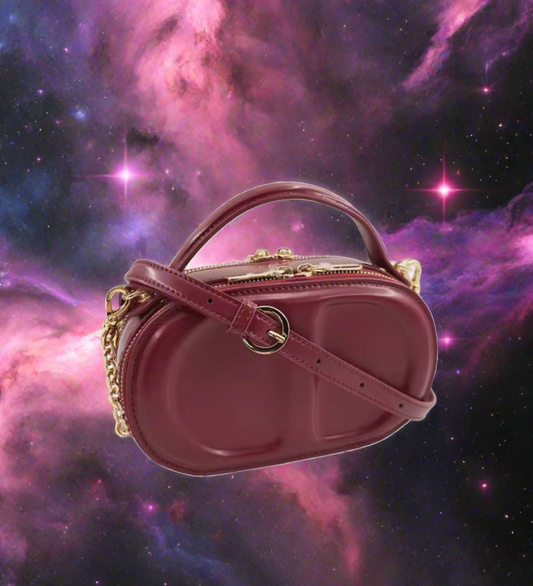 CD letter shapes cross body