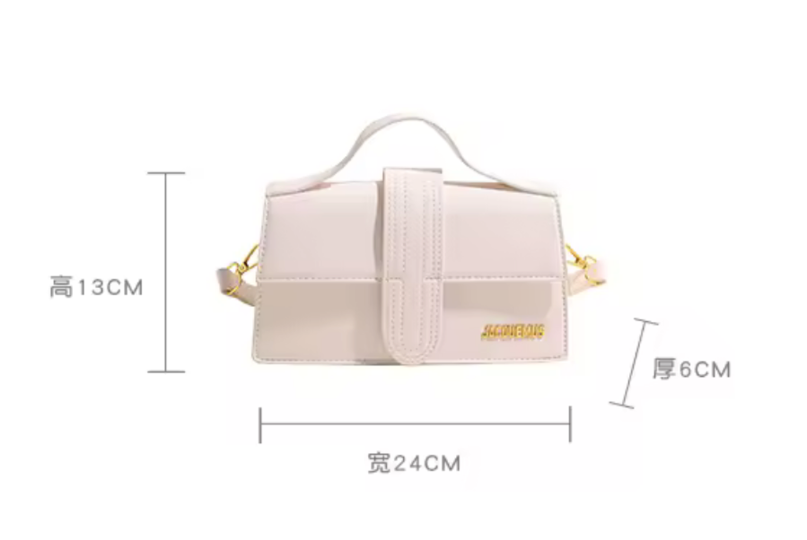 JAQ structured rectangular clutch / crossbody flap purse in many colors