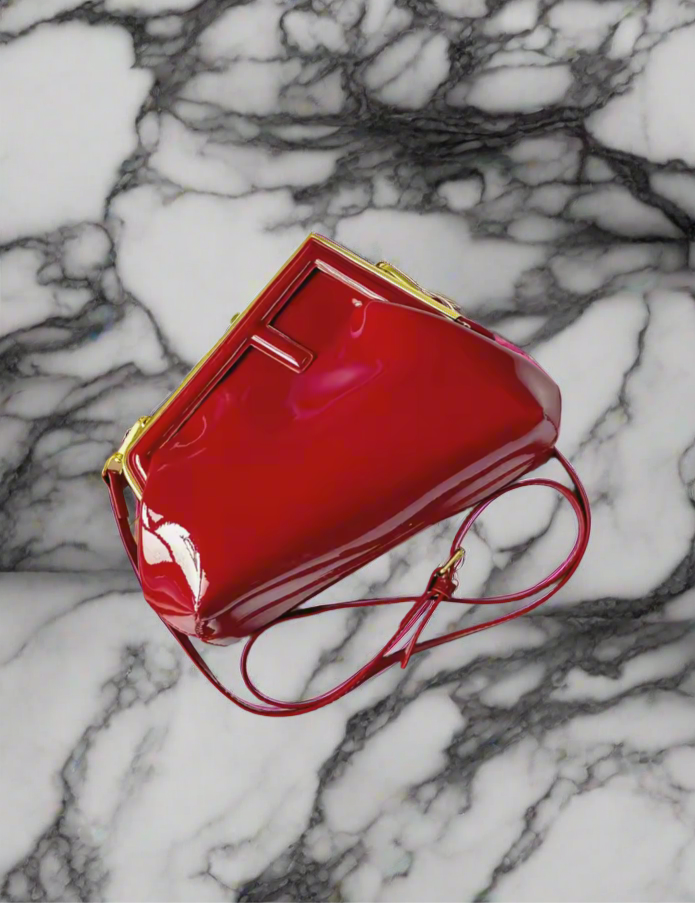 Letter F Clutch / crossbody bag
