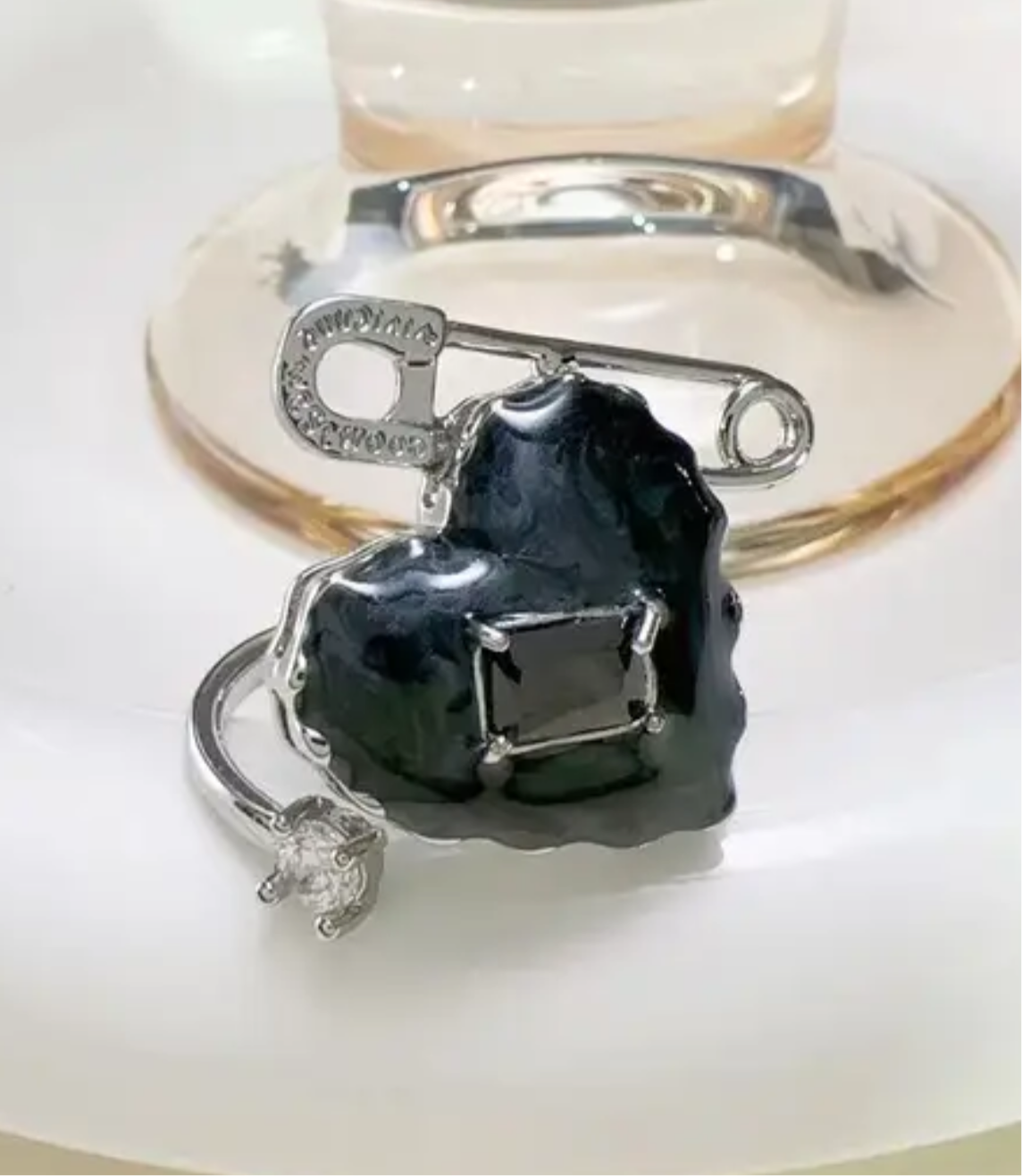 Stylish luxury brand rings
