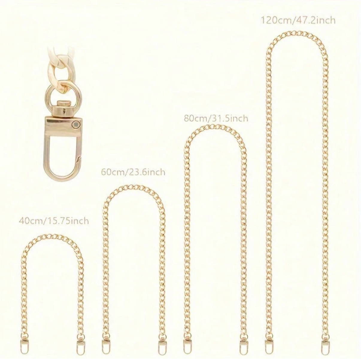 Metal Chain Purse Straps