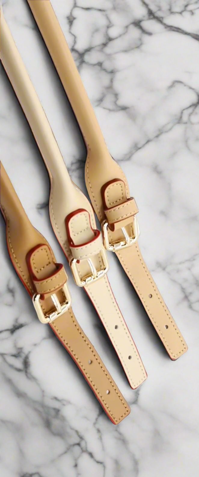 Replacement leather bag straps