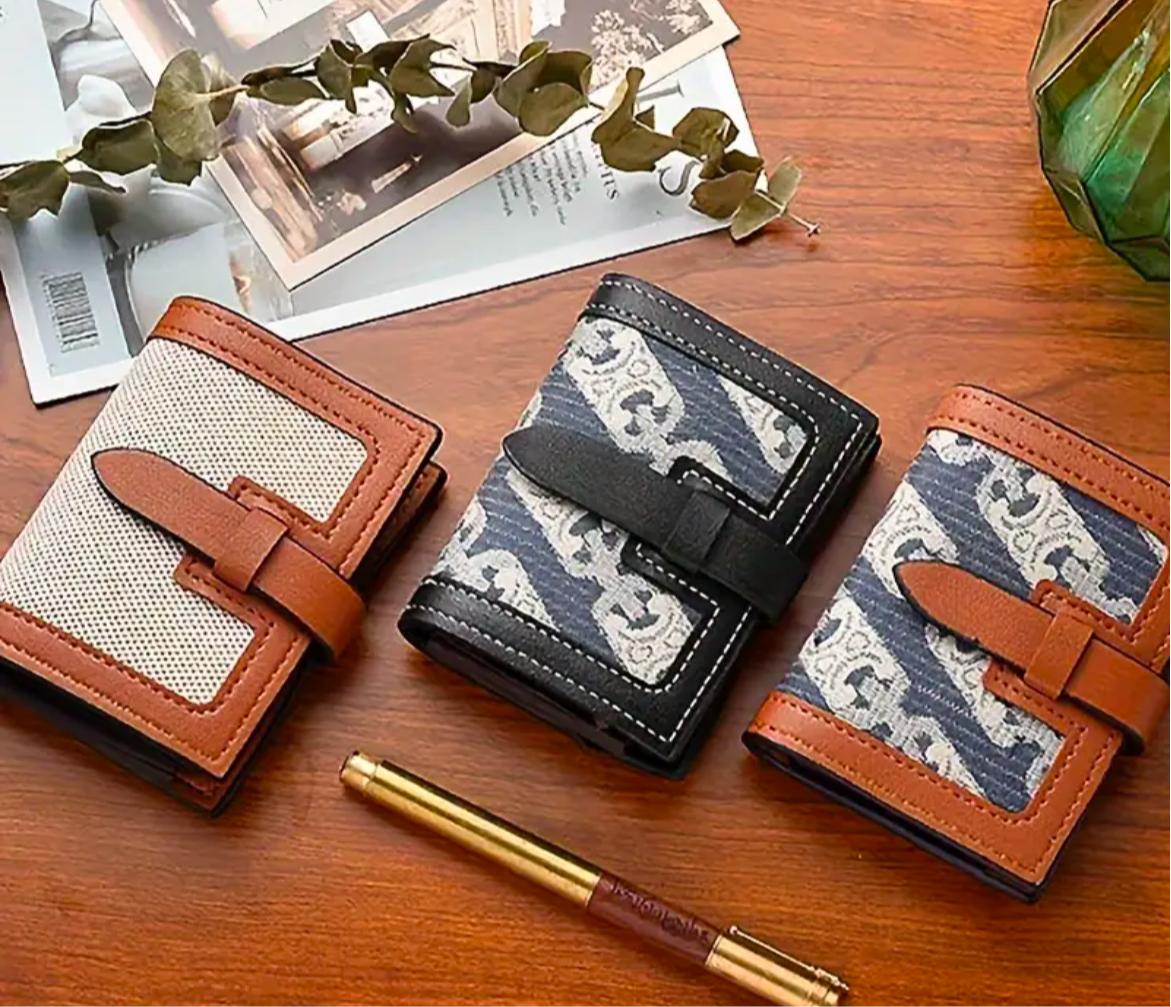 Various short wallets & small leather goods