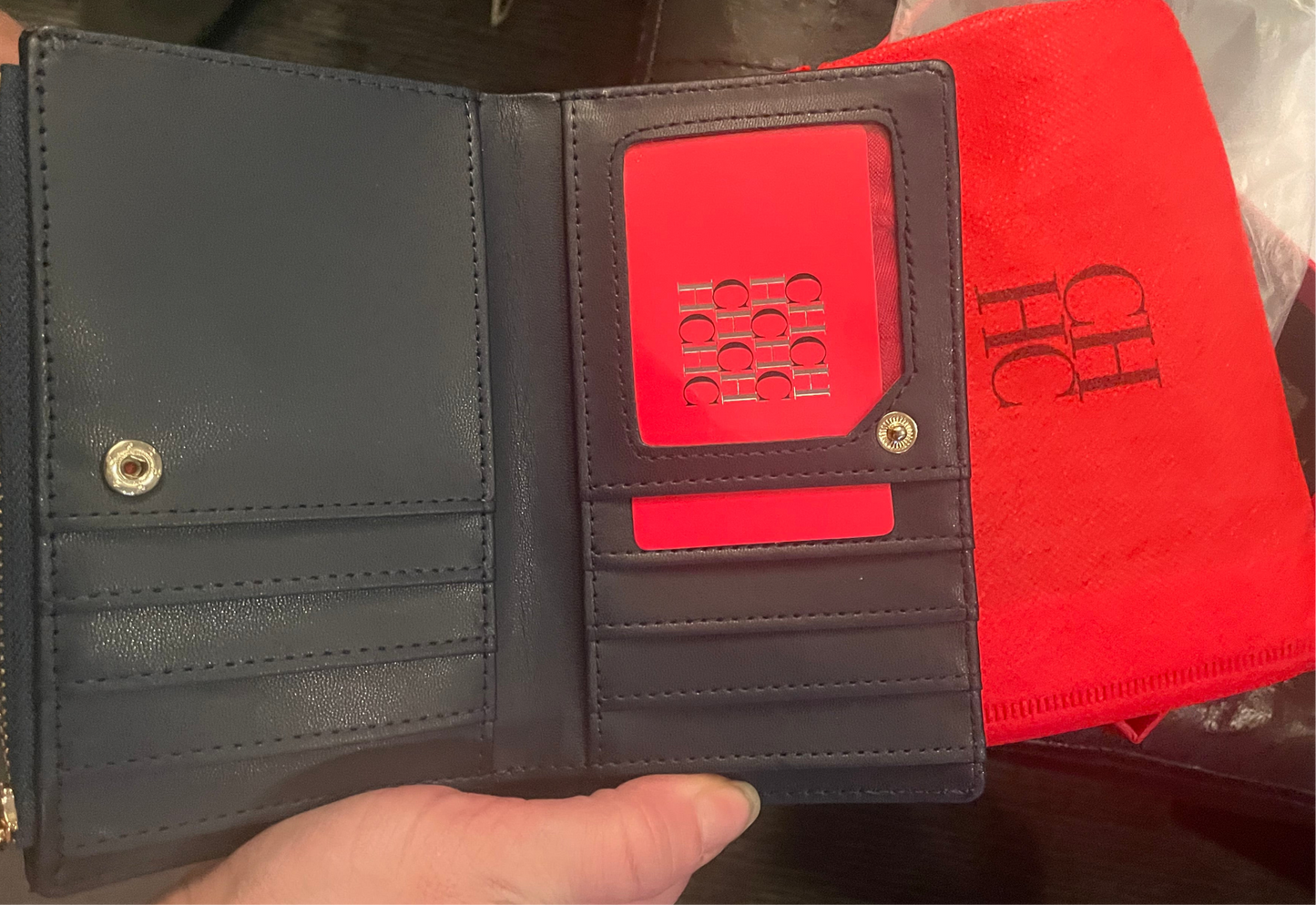 Various short wallets & small leather goods