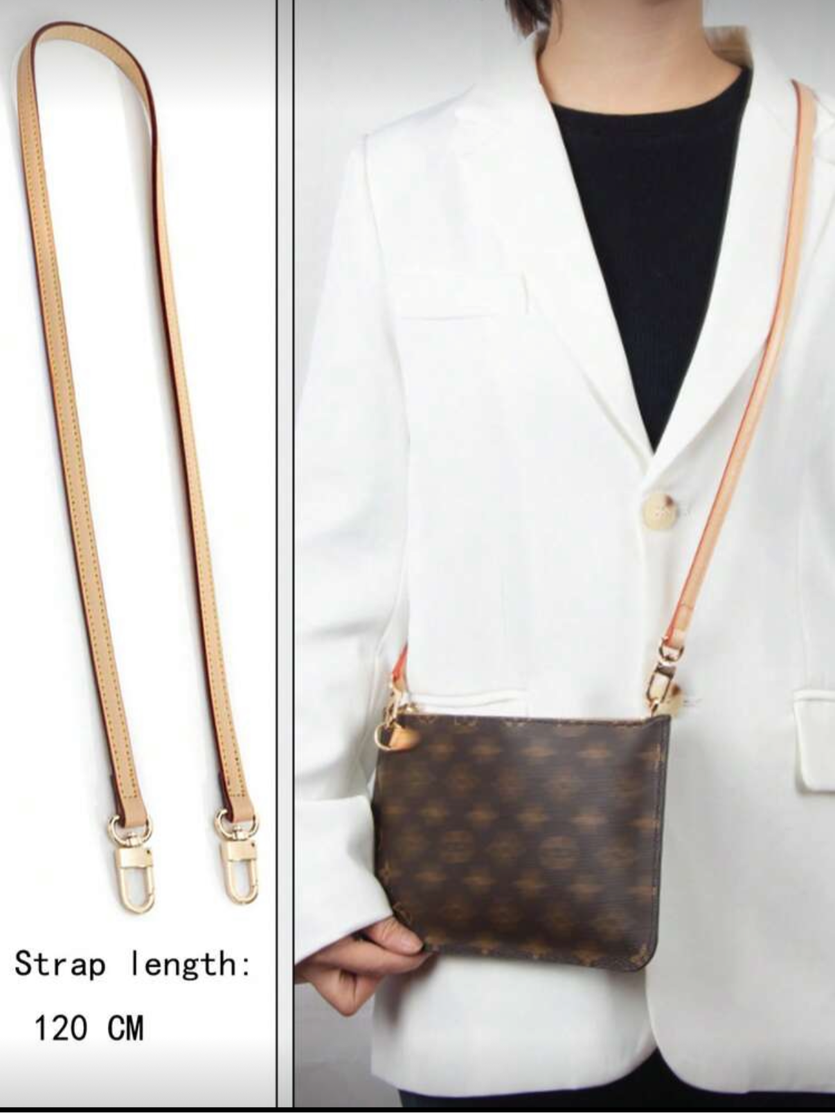 High-end Leather purse straps