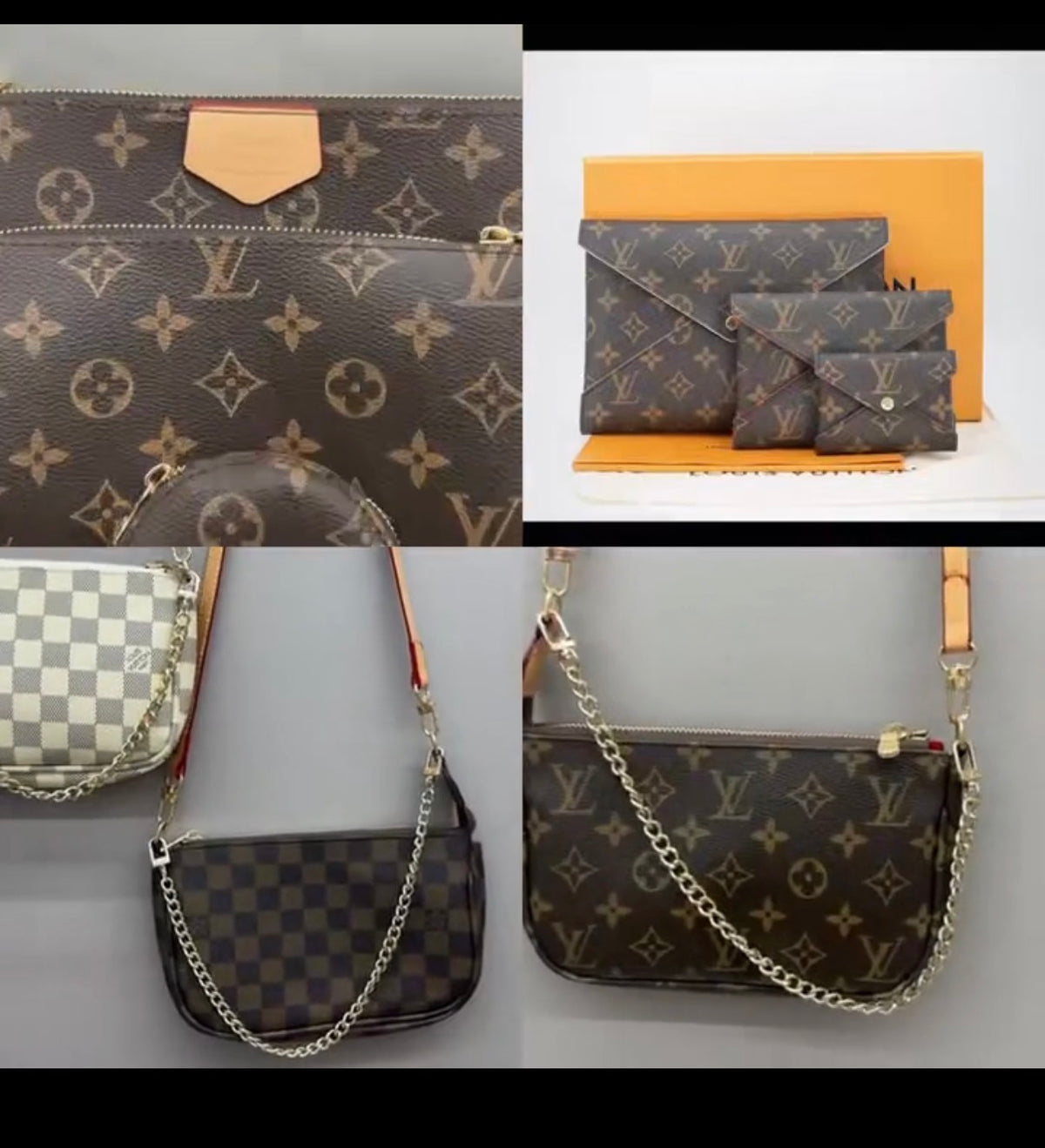 Classic monogram logo Crossbody bags
