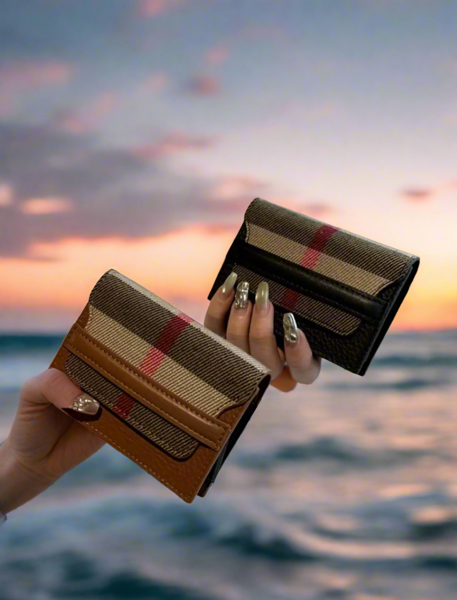 Various short wallets & small leather goods