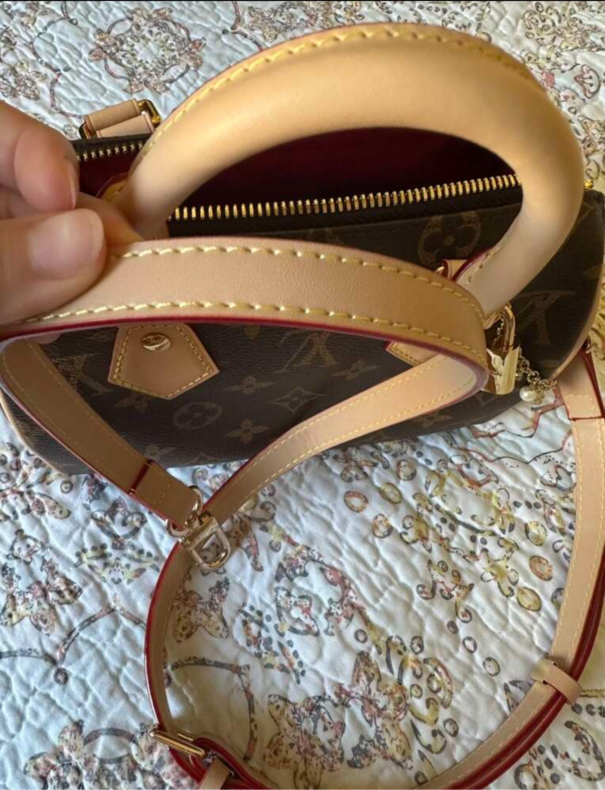 Adjustable long Leather purse straps