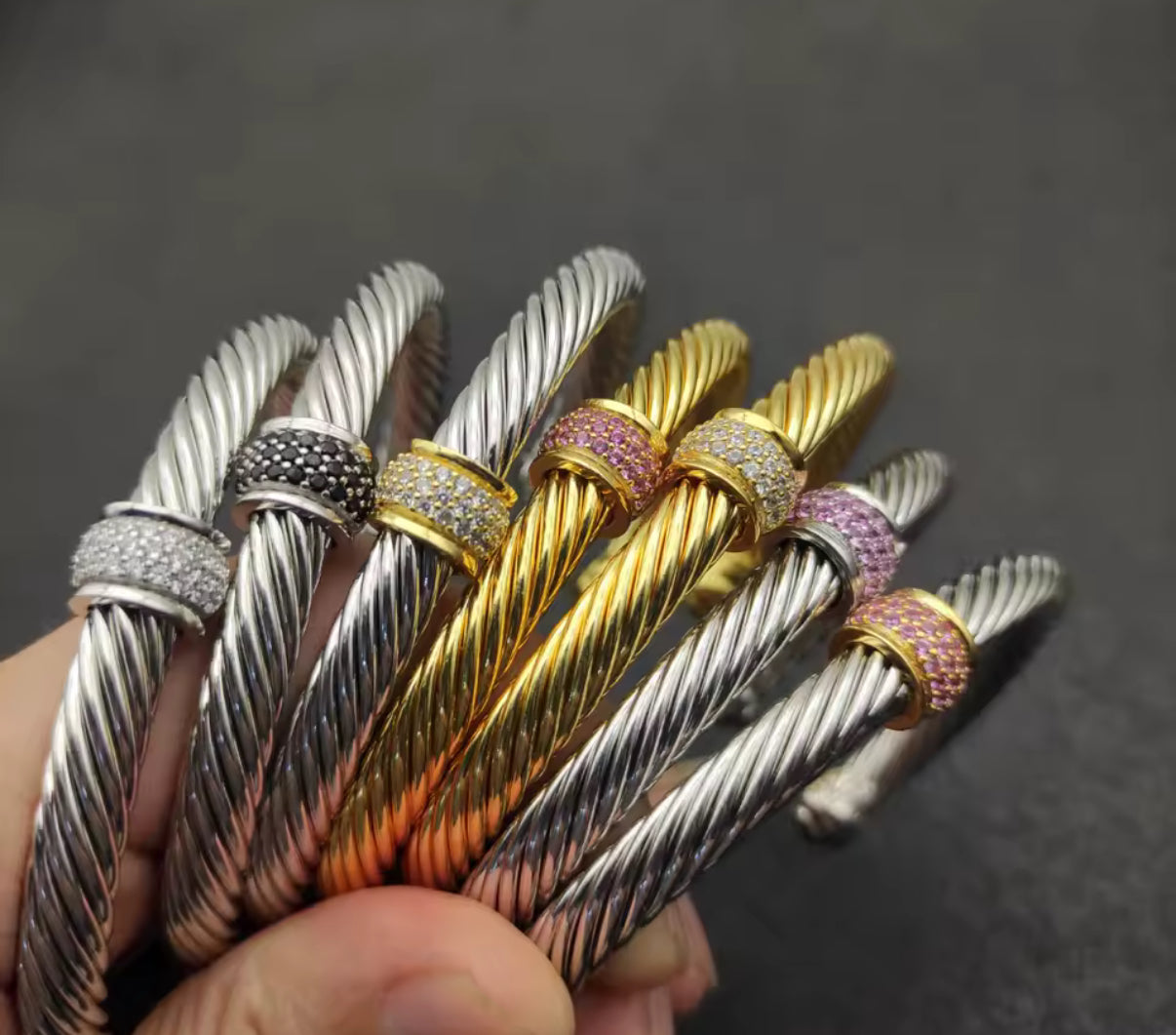 Assorted adjustable bangles  [many options]