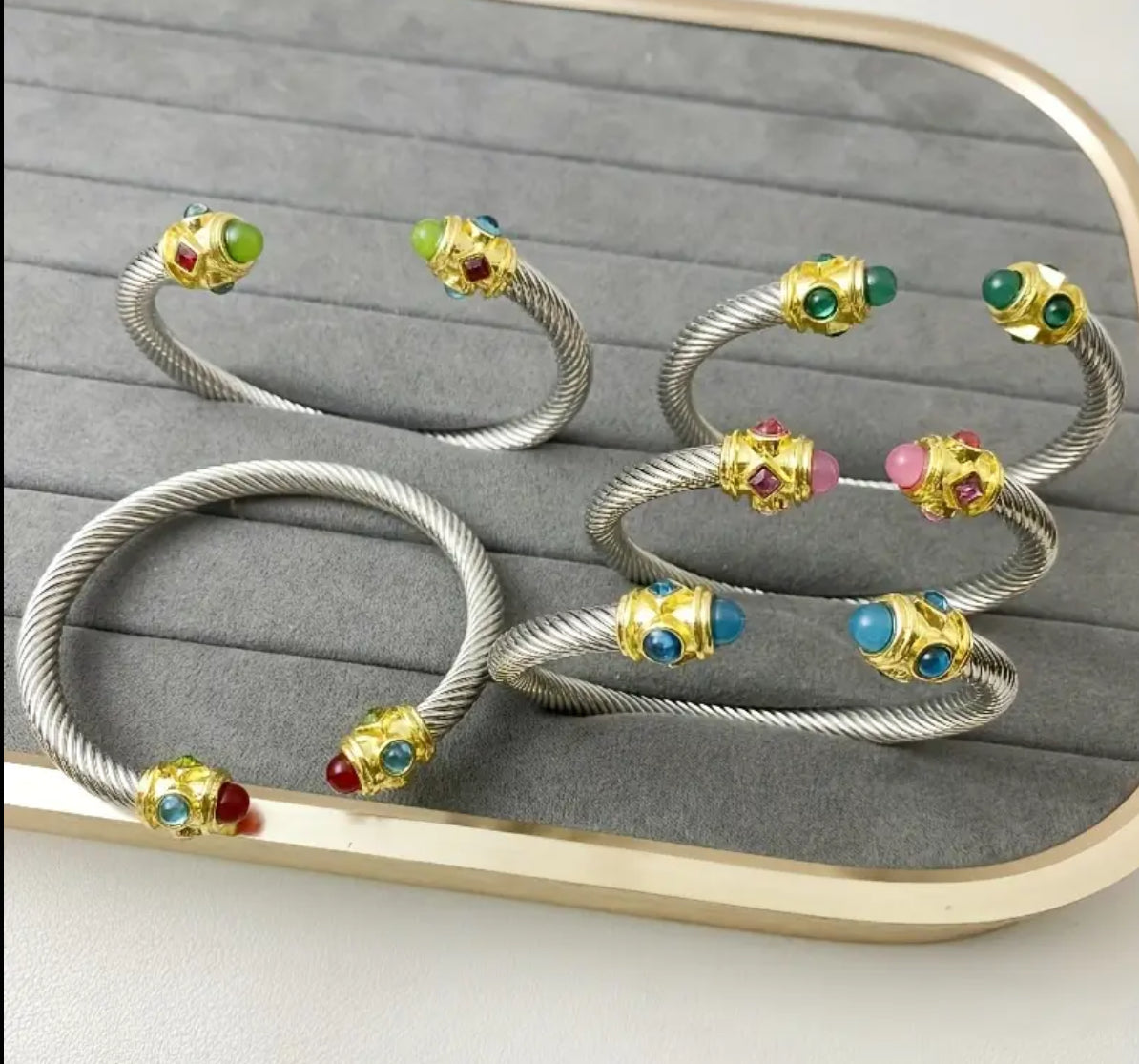 Assorted adjustable bangles  [many options]