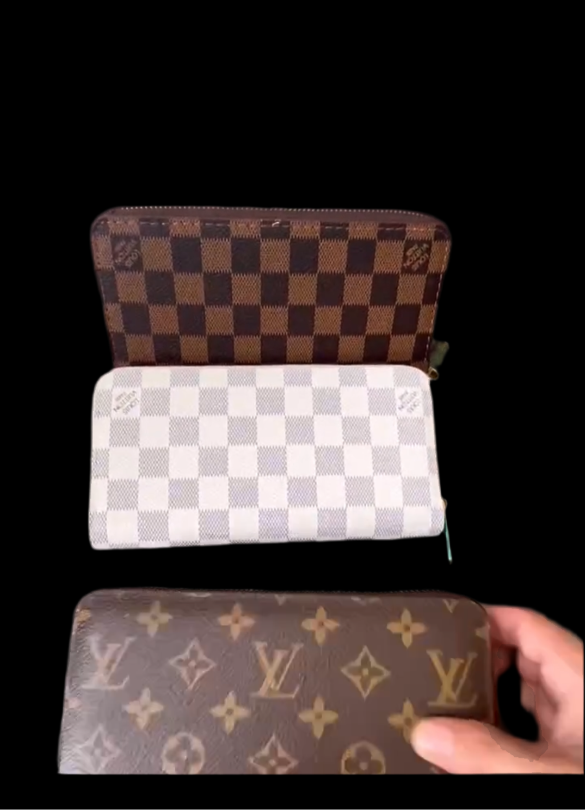 Large Zipper Wallets