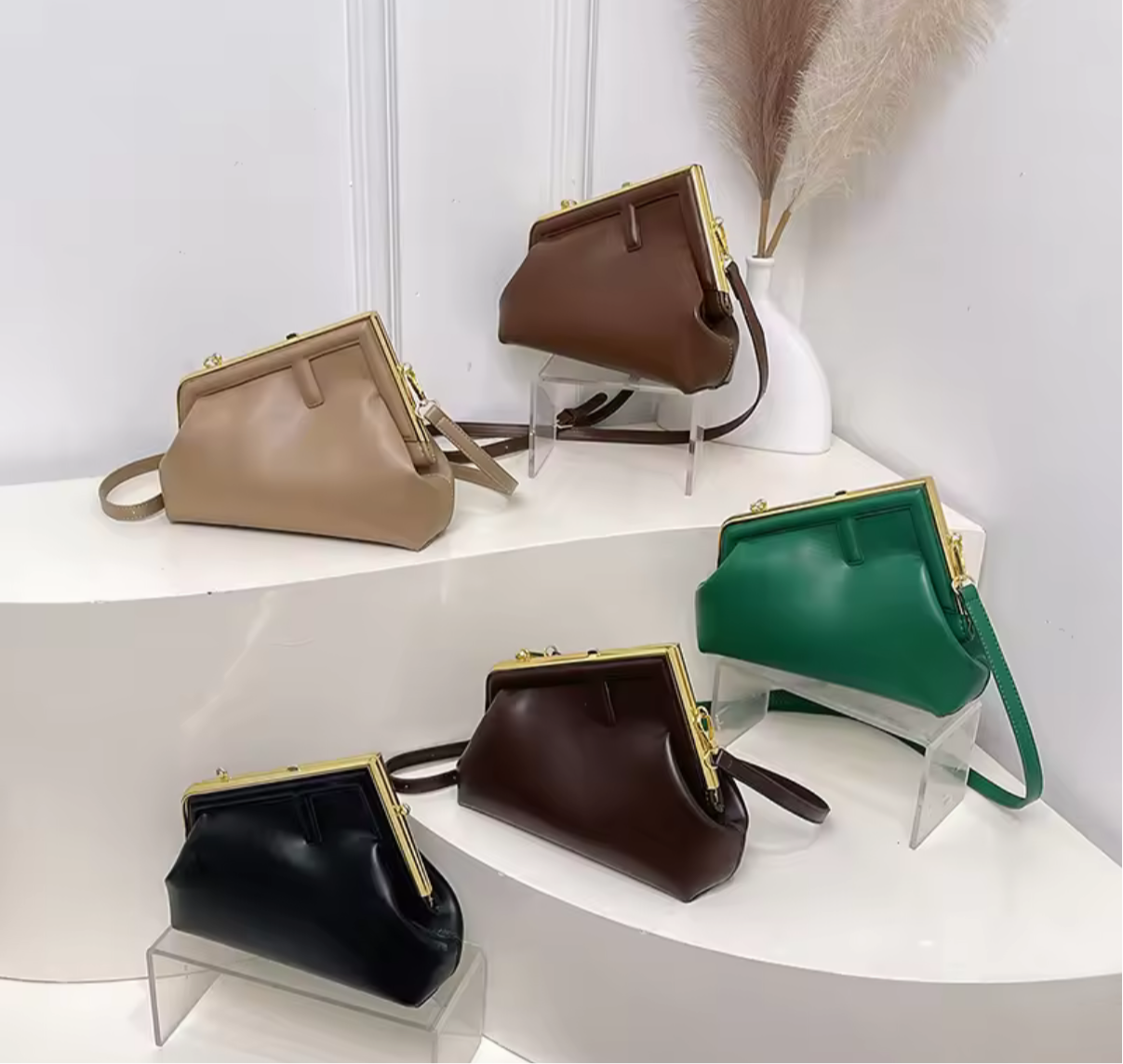 Letter F Clutch / crossbody bag