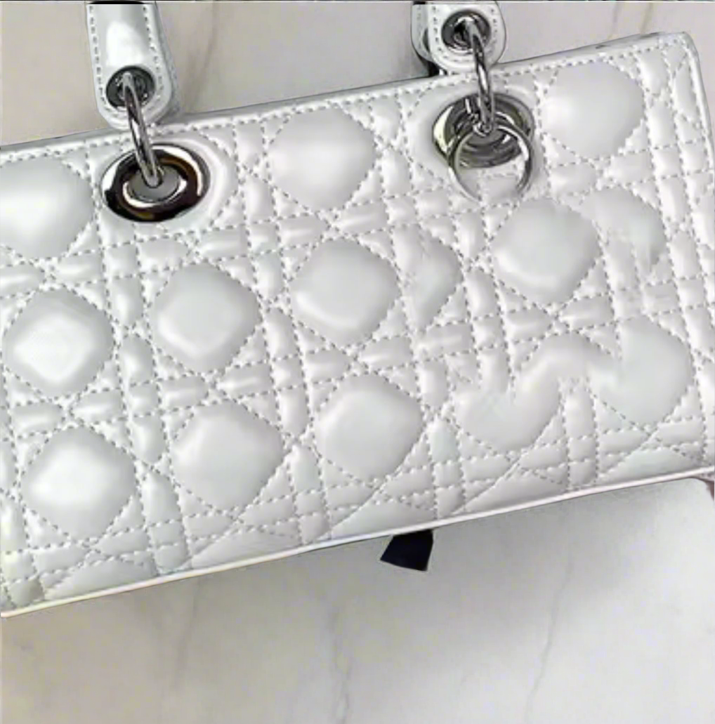 Structured rectangular tote handbags