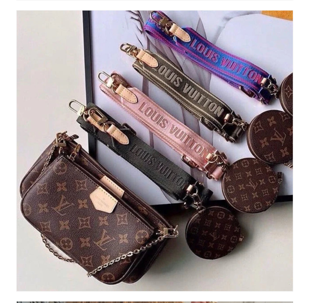 Classic monogram logo Crossbody bags