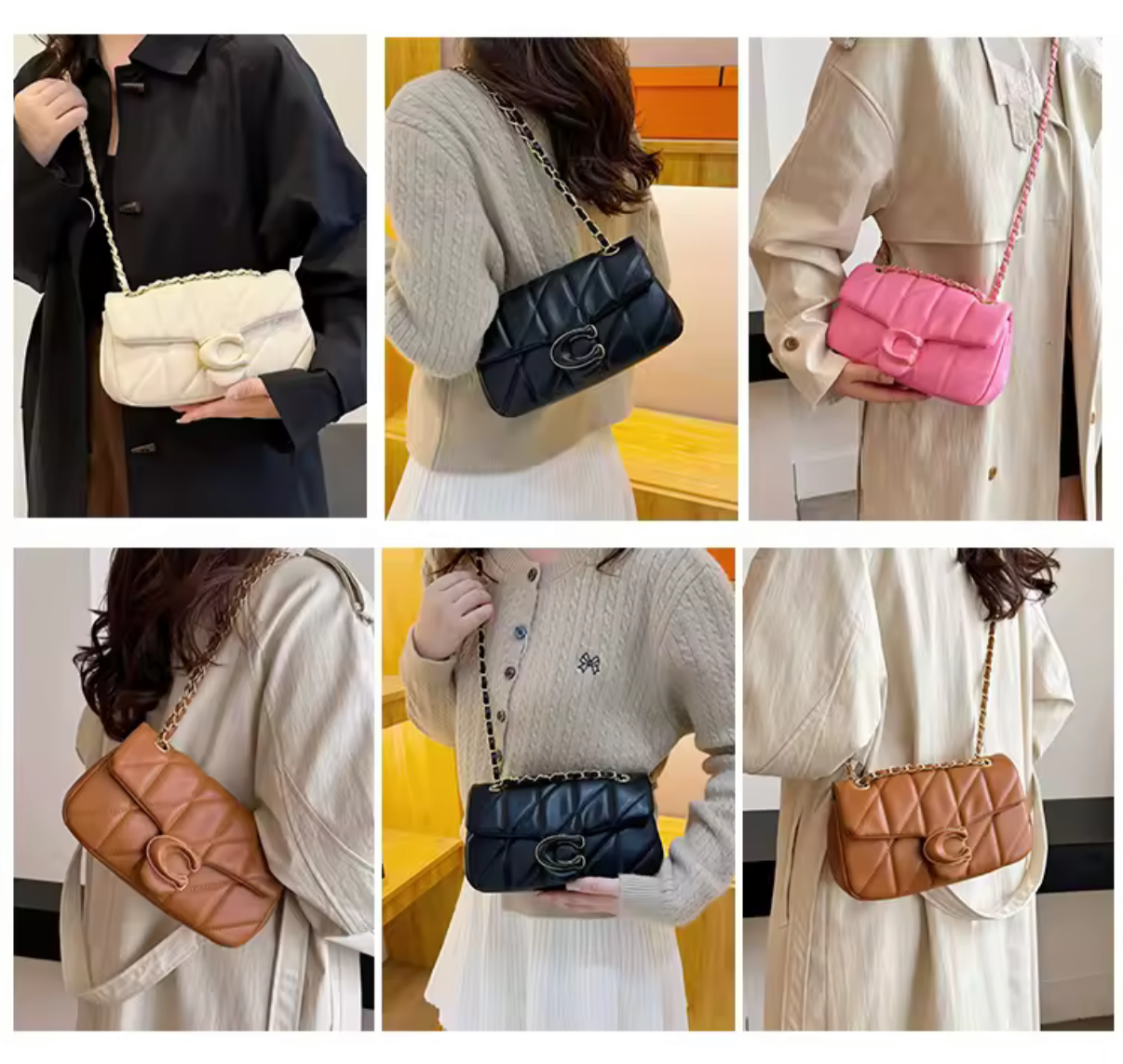 New quilted crossbody bag