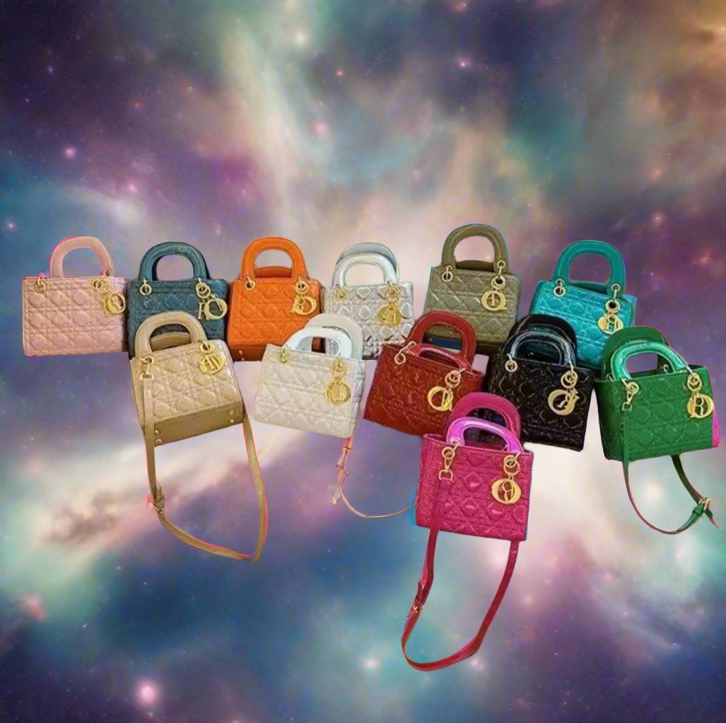 Structured rectangular tote handbags