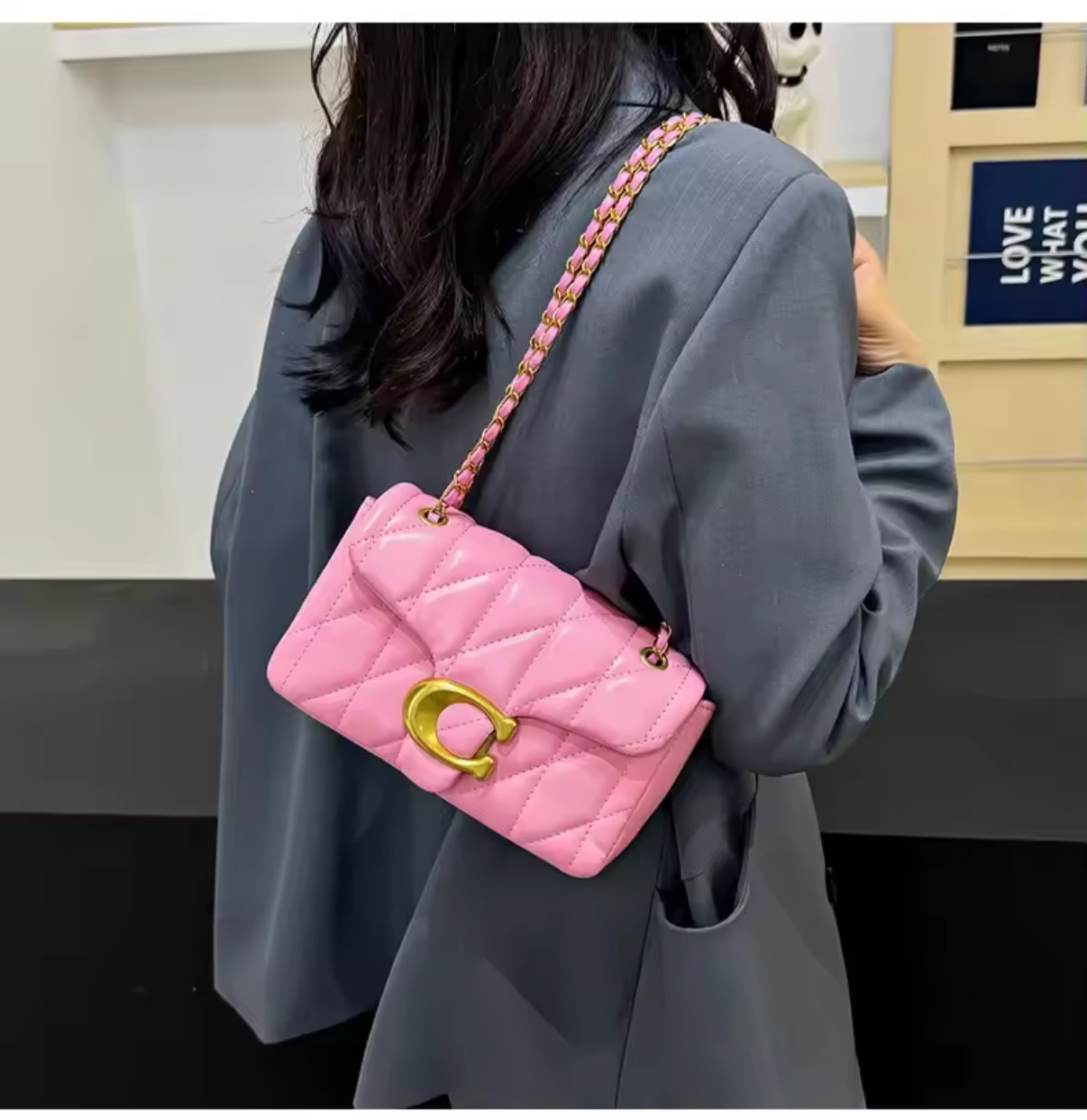 New quilted crossbody bag