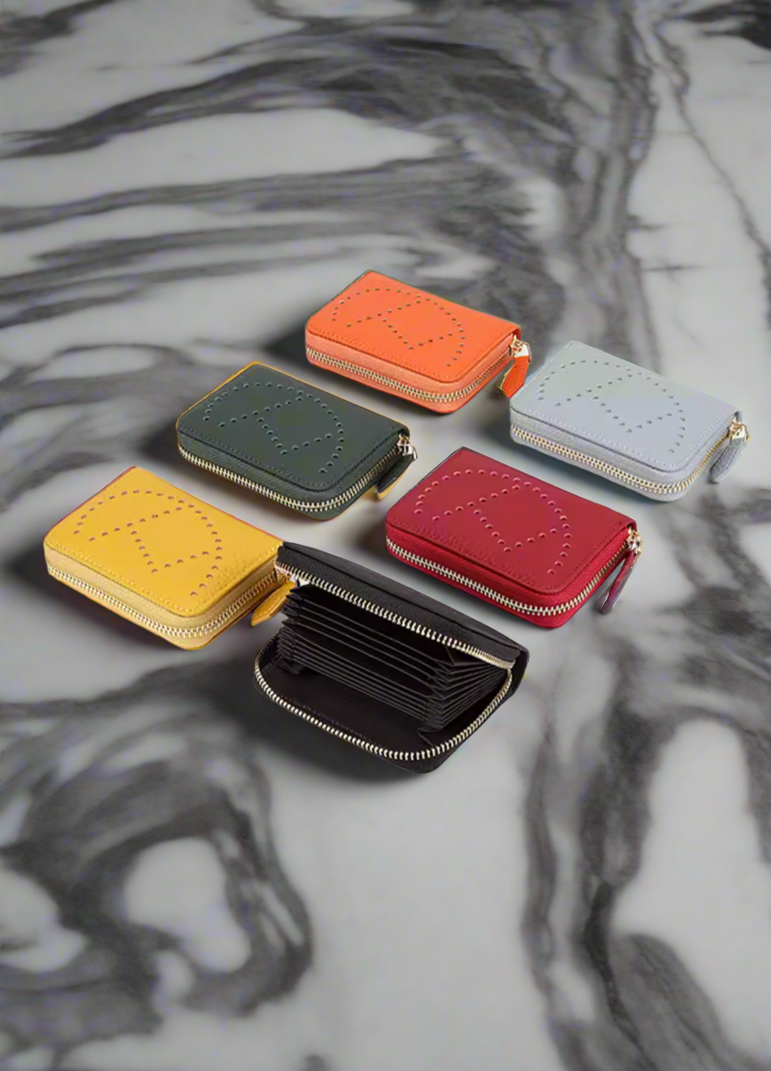 Various short wallets & small leather goods