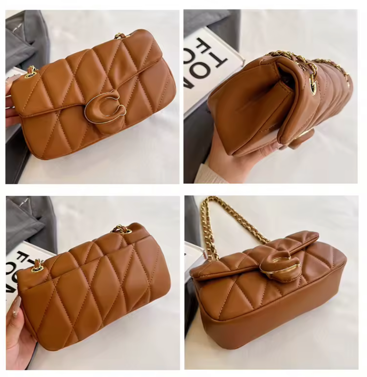 New quilted crossbody bag