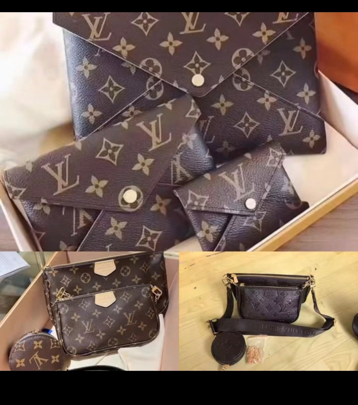 Classic monogram logo Crossbody bags