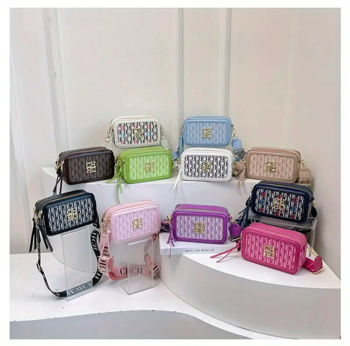 Camera rectangle CH pattern bag