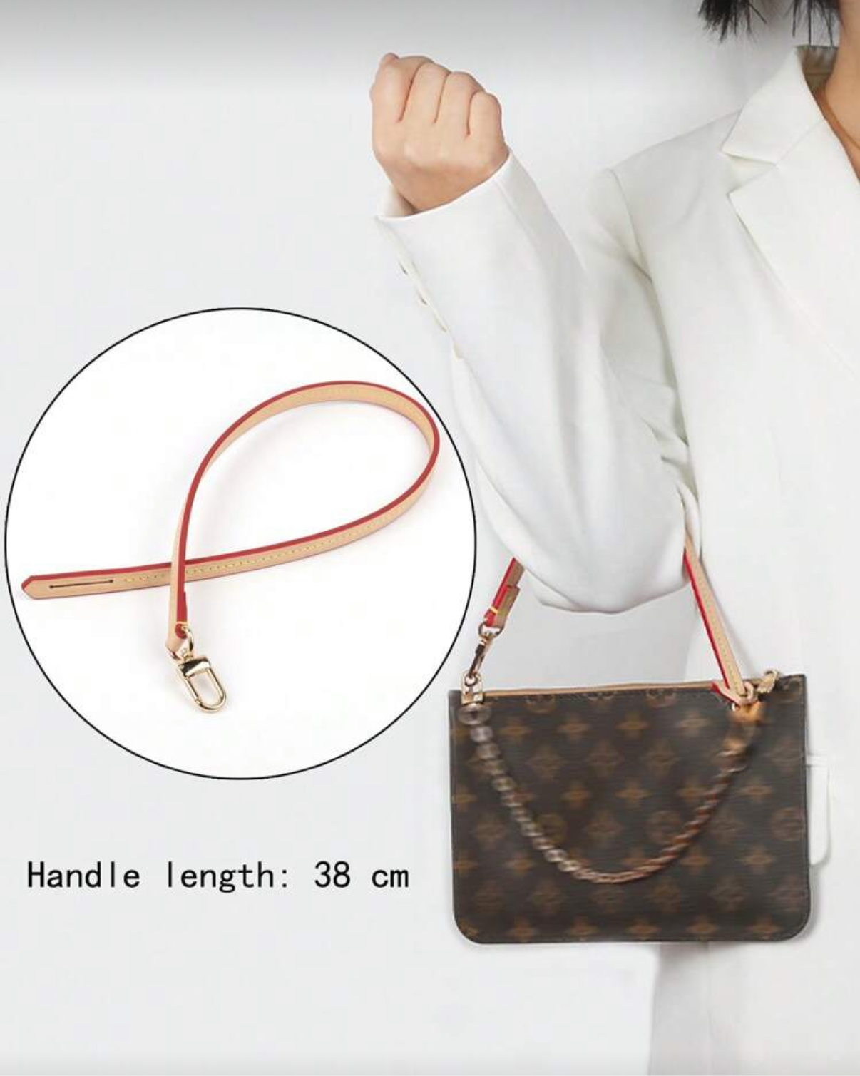 High-end Leather purse straps