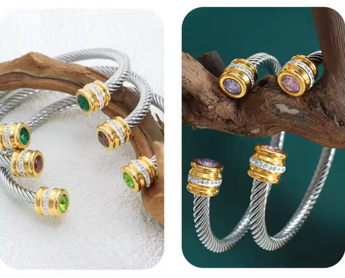 Assorted adjustable bangles  [many options]