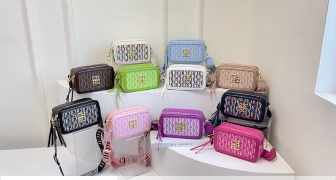 Camera rectangle CH pattern bag