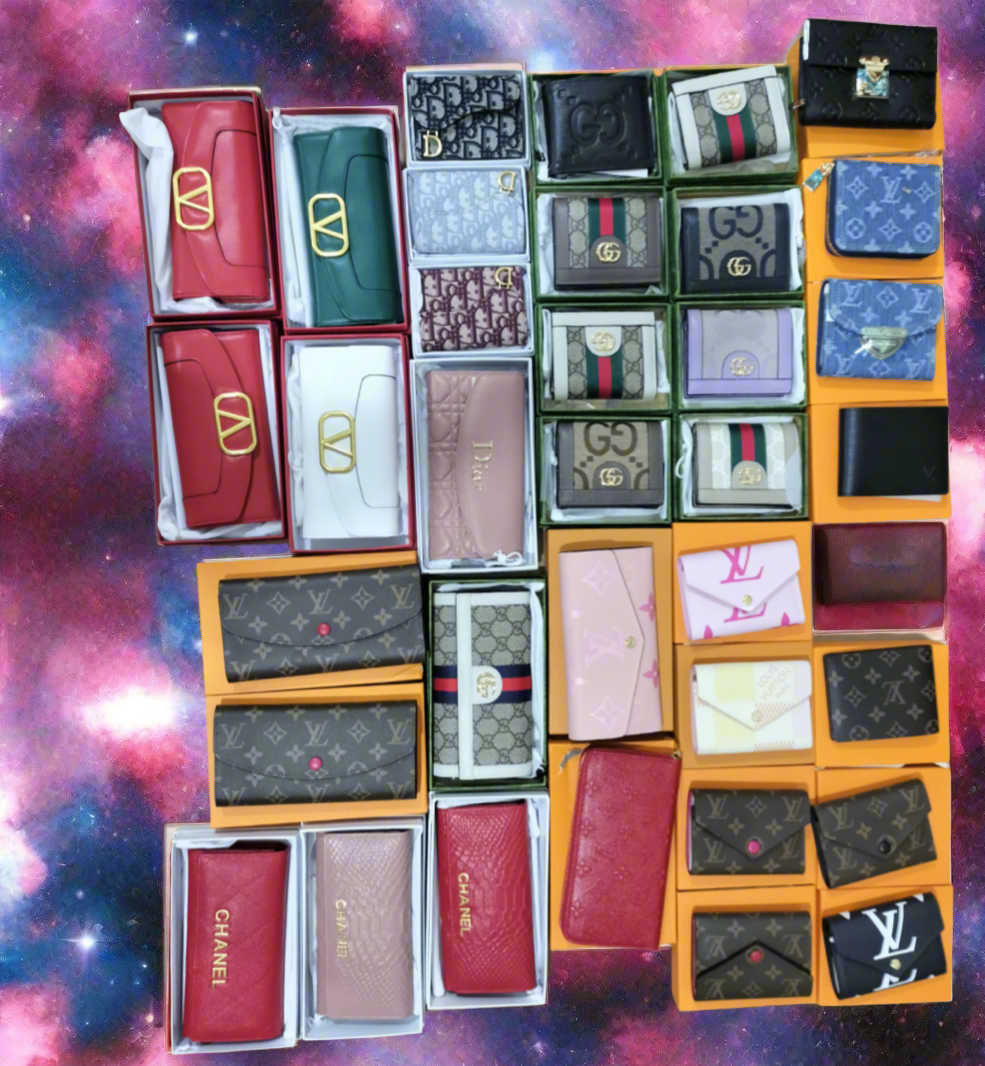 Large Zipper Wallets