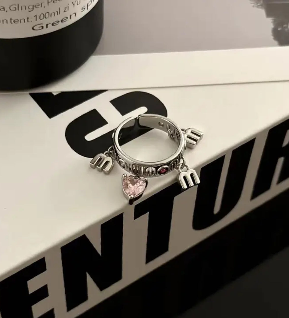 Stylish luxury brand rings