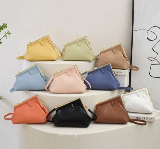 Letter F Clutch / crossbody bag