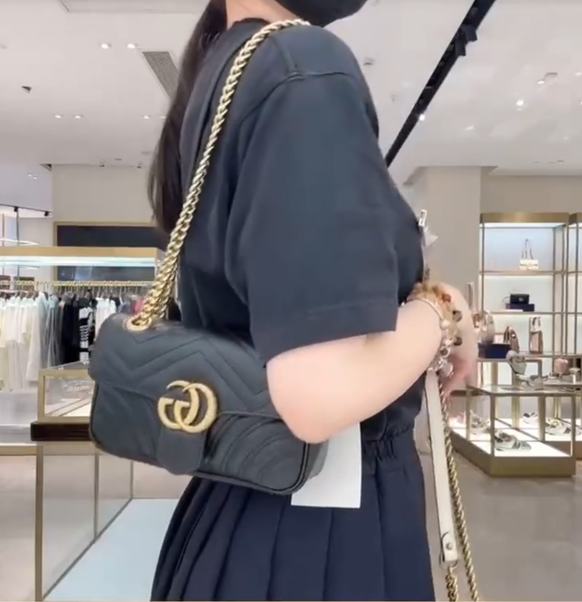 Crossbody  - Leather or velvet GG Logo Bags (variety)