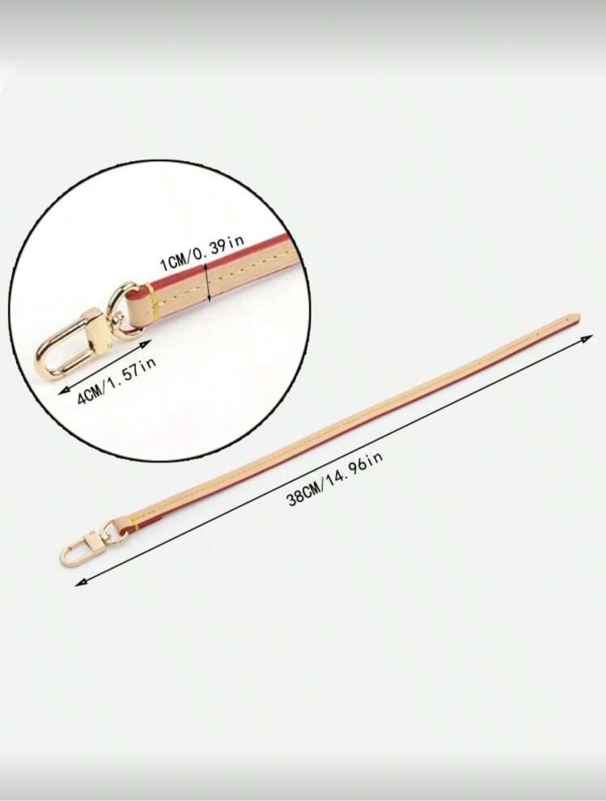 High-end Leather purse straps