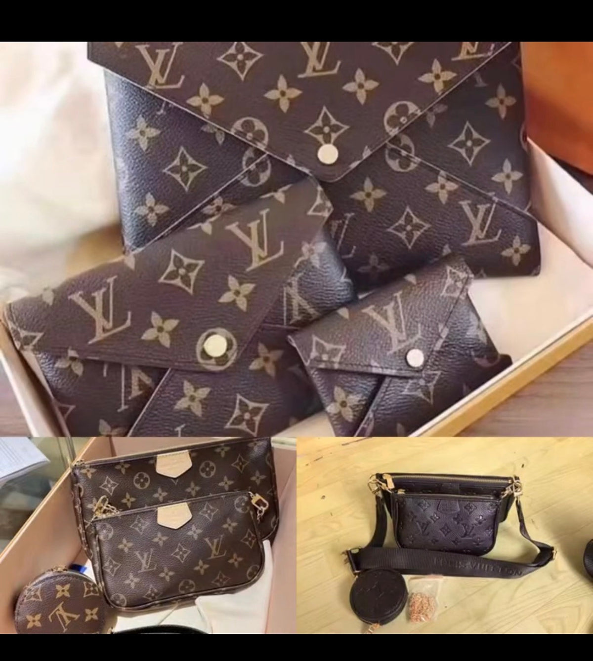 Classic monogram logo Crossbody bags