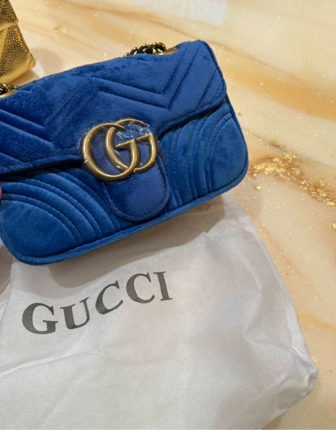 Crossbody  - Leather or velvet GG Logo Bags (variety)