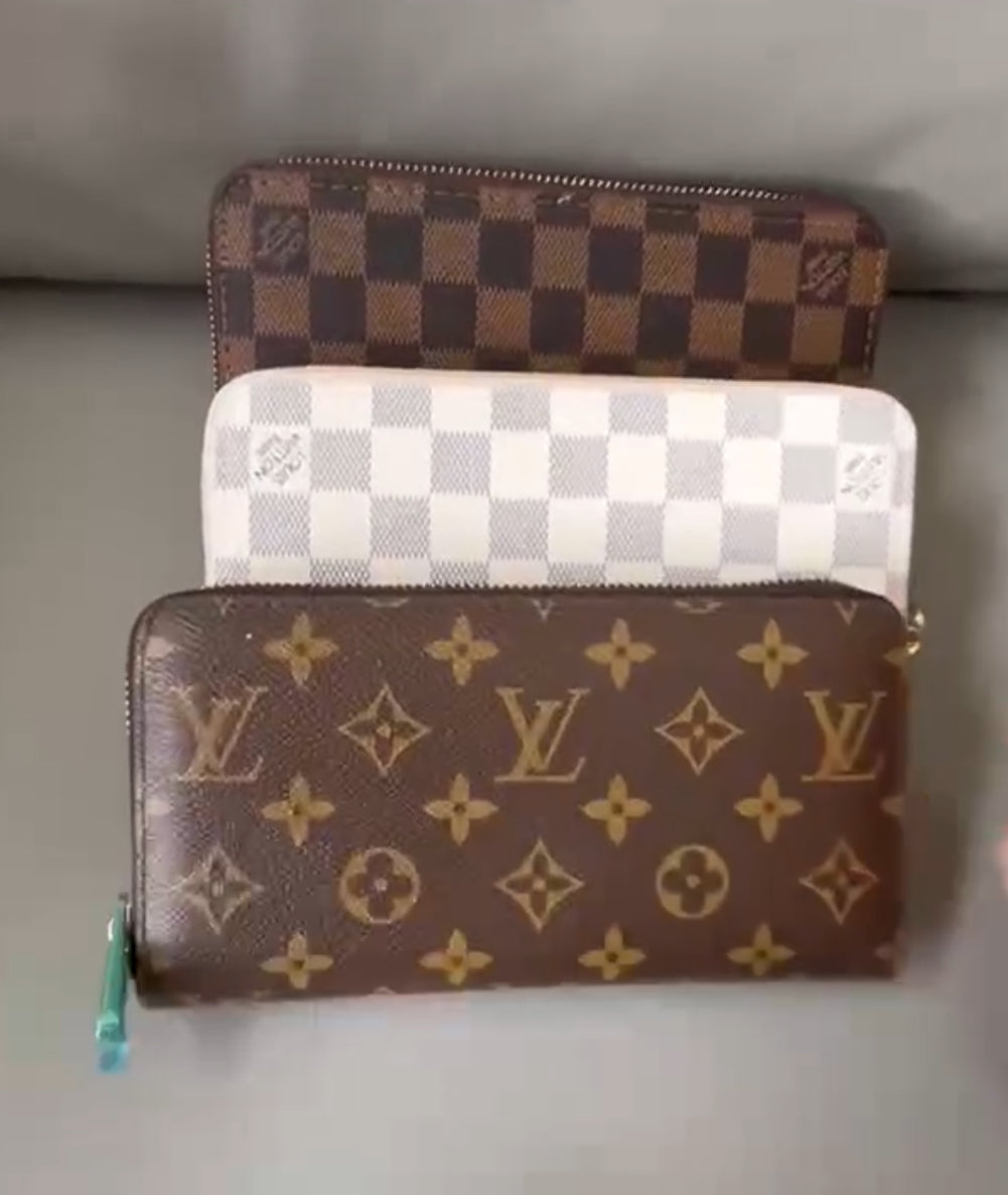 Large Zipper Wallets