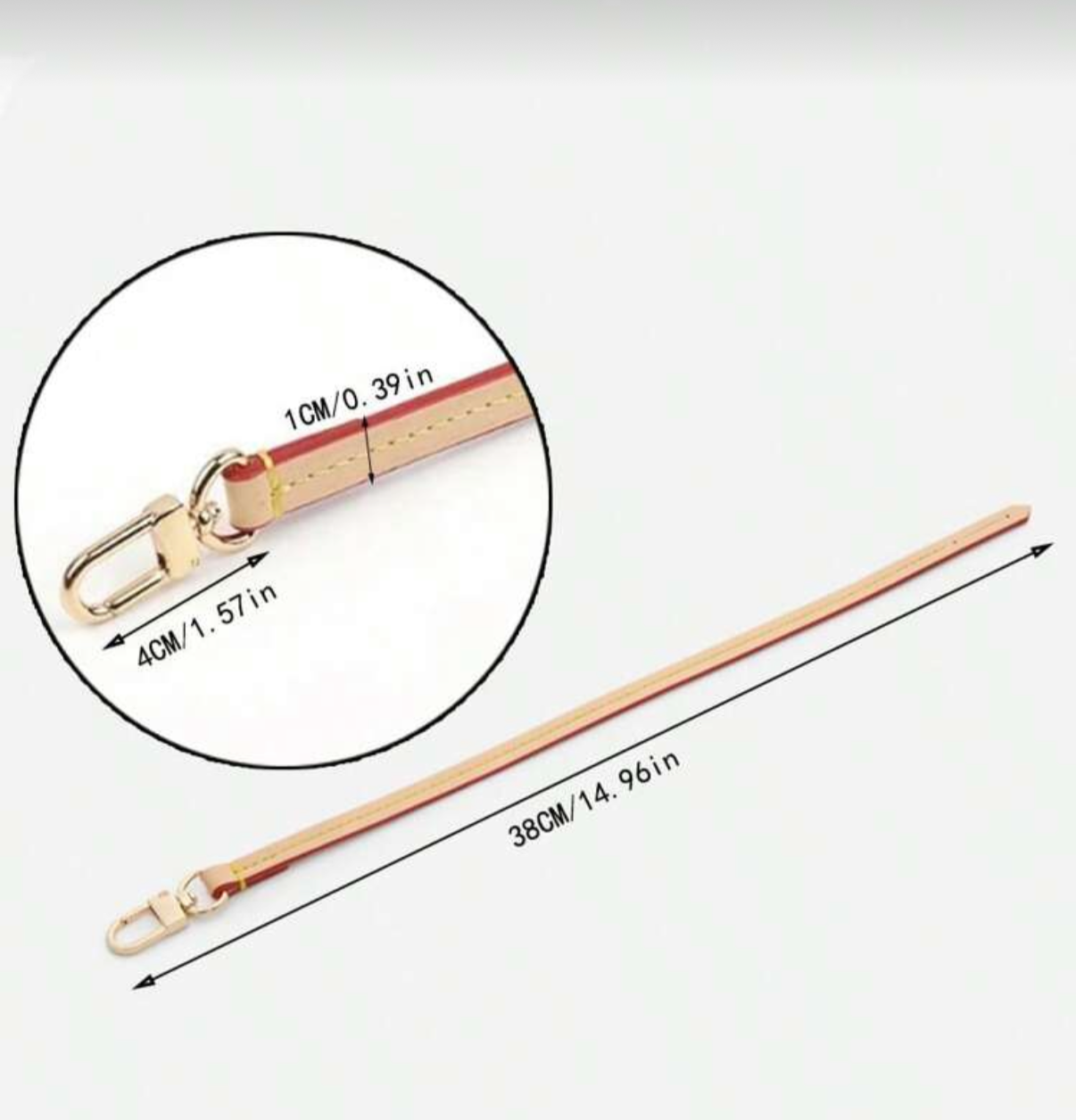 High-end Leather purse straps