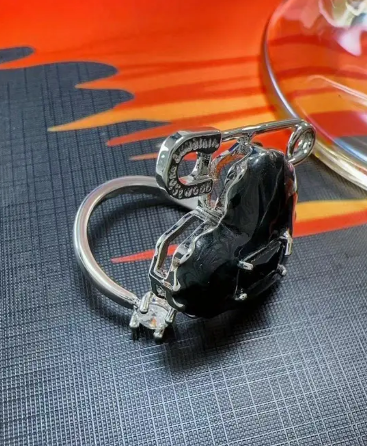 Stylish luxury brand rings