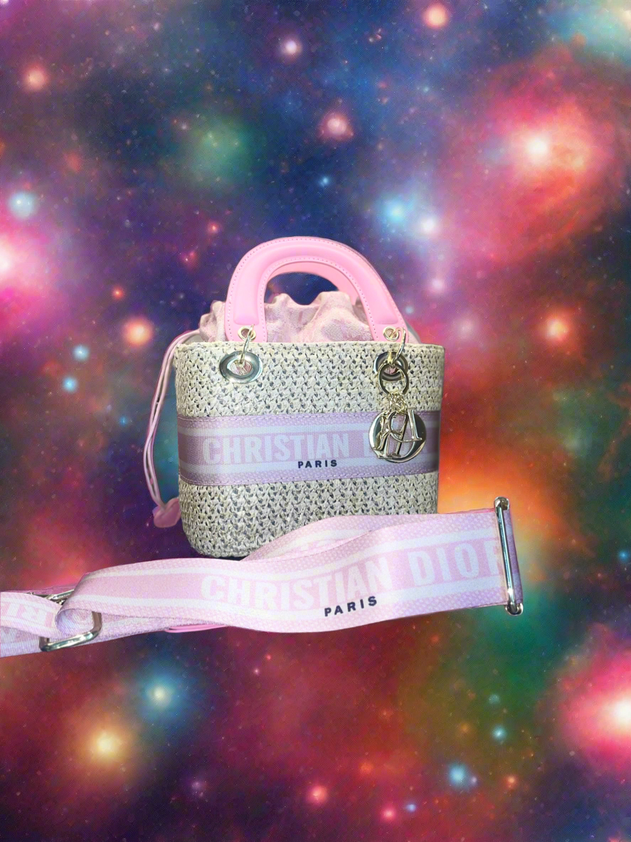 Structured square tote  “DIANA” bag