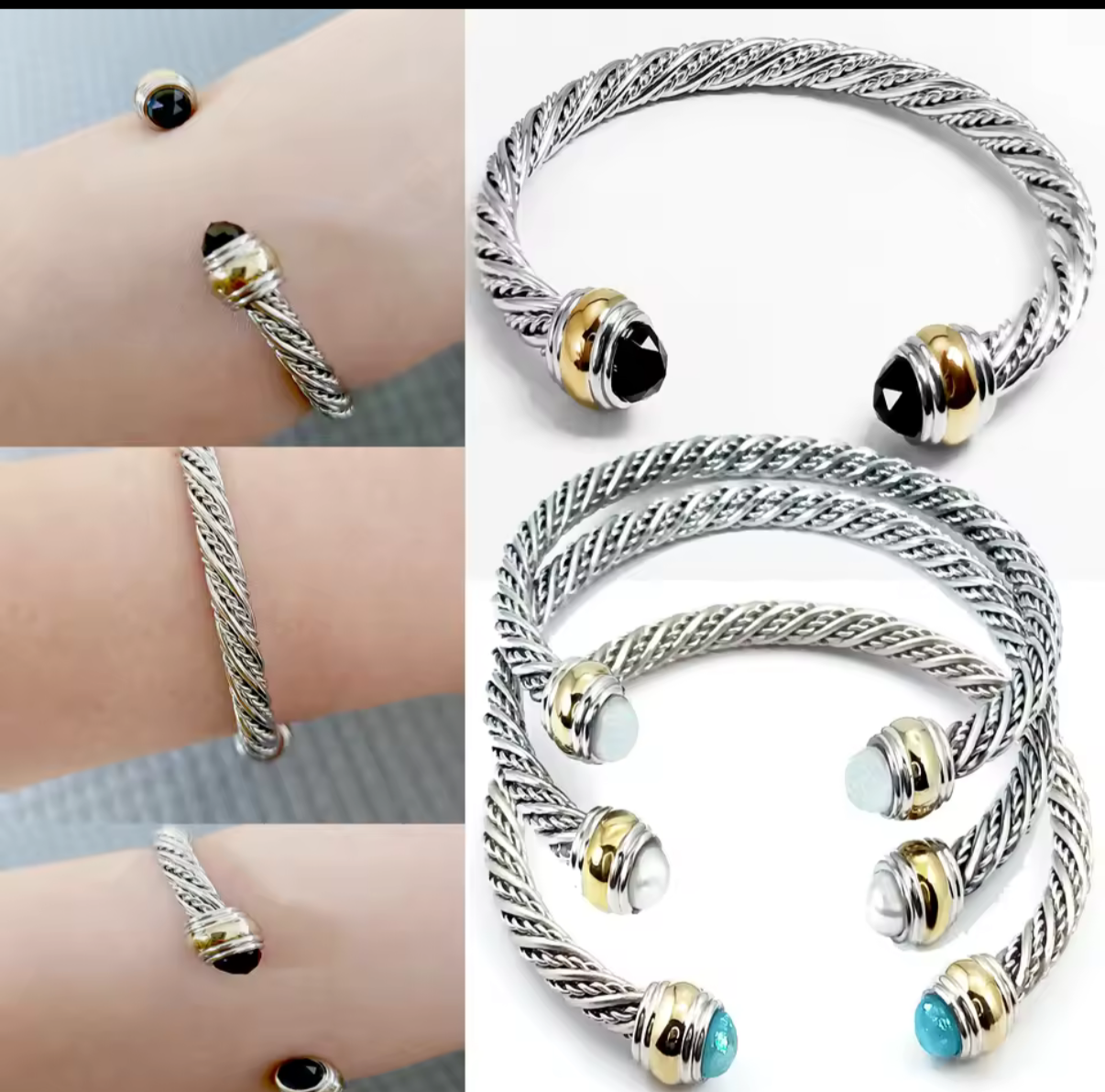 Assorted adjustable bangles  [many options]