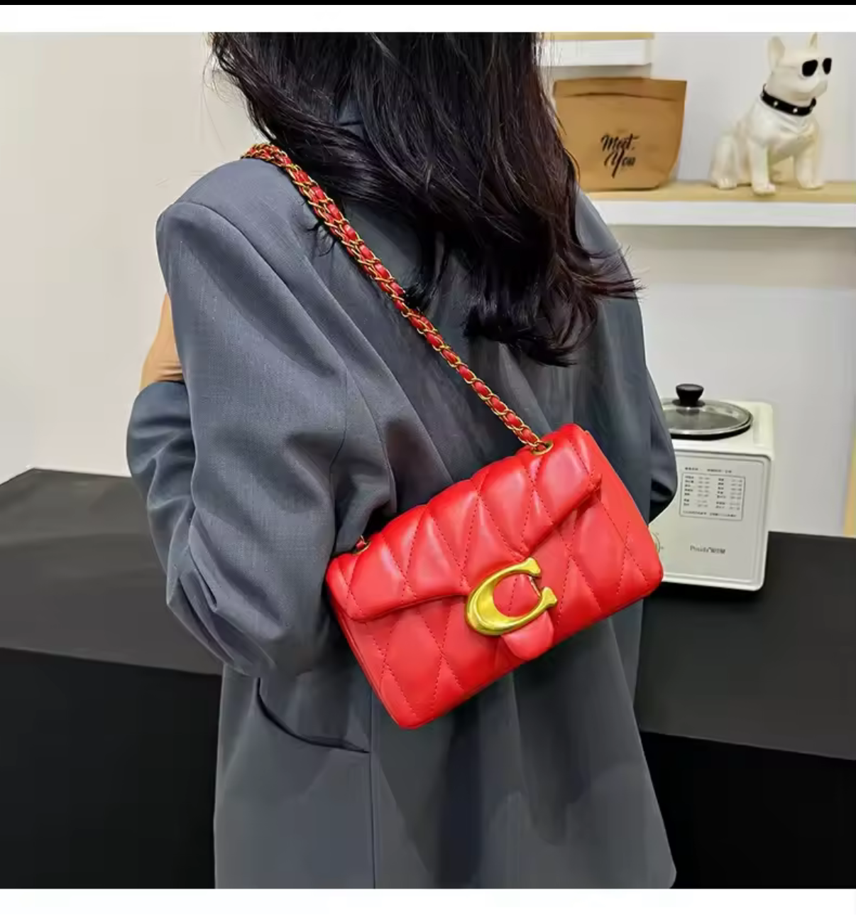 New quilted crossbody bag